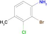 2-BROMO-3-CHLORO-4-METHYLBENZENAMINE