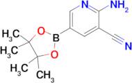 (6-AMINO-5-CYANOPYRIDIN-3-YL)BORONIC ACID PINACOL ESTER