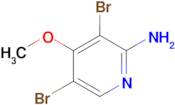 3,5-DIBROMO-4-METHOXYPYRIDIN-2-AMINE