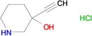 3-ETHYNYLPIPERIDIN-3-OL HCL