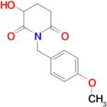 3-HYDROXY-1-(4-METHOXYBENZYL)PIPERIDINE-2,6-DIONE