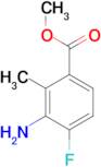 METHYL 3-AMINO-4-FLUORO-2-METHYLBENZOATE