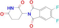2-(2,6-DIOXOPIPERIDIN-3-YL)-5,6-DIFLUOROISOINDOLINE-1,3-DIONE