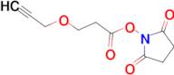 Propanoic acid, 3-(2-propyn-1-yloxy)-, 2,5-dioxo-1-pyrrolidinyl ester