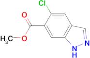 1H-Indazole-6-carboxylic acid, 5-chloro-, methyl ester