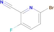 2-Pyridinecarbonitrile, 6-bromo-3-fluoro-