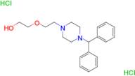 Ethanol, 2-[2-[4-(diphenylmethyl)-1-piperazinyl]ethoxy]-, hydrochloride (1:2)