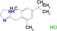 1H-Imidazole, 2-[[4-(1,1-dimethylethyl)-2,6-dimethylphenyl]methyl]-4,5-dihydro-, hydrochloride (1:…