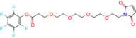 4,7,10,13-Tetraoxapentadecanoic acid, 15-(2,5-dihydro-2,5-dioxo-1H-pyrrol-1-yl)-, 2,3,4,5,6-pentafluorophenyl ester