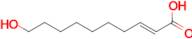2-Decenoic acid, 10-hydroxy-, (2E)-