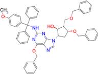 Cyclopentanol, 5-[2-[[(4-methoxyphenyl)diphenylmethyl]amino]-6-(phenylmethoxy)-9H-purin-9-yl]-3-(phenylmethoxy)-2-[(phenylmethoxy)methyl]-, (1S,2S,3S,5S)-