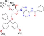 N-Benzoyl-5'-O-[bis(4-methoxyphenyl)phenylmethyl]-3'-O-[(1,1-dimethylethyl)dimethylsilyl]adenosine
