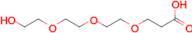 3-[2-[2-(2-Hydroxyethoxy)ethoxy]ethoxy]propanoic acid