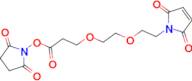 2,5-dioxopyrrolidin-1-yl 3-(2-(2-(2,5-dioxo-2H-pyrrol-1(5H)-yl)ethoxy)ethoxy)propanoate