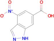 4-Nitro-1H-indazole-6-carboxylic acid