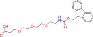 1-(9H-Fluoren-9-yl)-3-oxo-2,7,10,13-tetraoxa-4-azahexadecan-16-oic acid