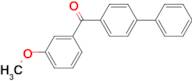 Methanone, [1,1'-biphenyl]-4-yl(3-methoxyphenyl)-