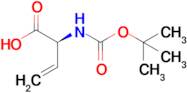 3-Butenoic acid, 2-[[(1,1-dimethylethoxy)carbonyl]amino]-, (2S)-