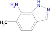 1H-Indazol-7-amine, 6-methyl- (9CI)