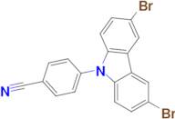 4-(3,6-dibromo-9H-carbazol-9-yl)benzonitrile