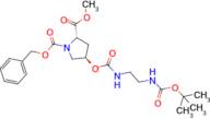 1,2-Pyrrolidinedicarboxylic acid, 4-[[[[2-[[(1,1-dimethylethoxy)carbonyl]amino]ethyl]amino]carbo...