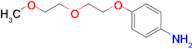 4-[2-(2-methoxyethoxy)ethoxy]aniline