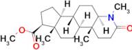 1H-Indeno[5,4-f]quinoline-7-carboxylic acid, hexadecahydro-1,4a,6a-triMethyl-2-oxo-, Methyl ester,…