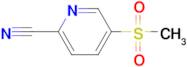 2-Pyridinecarbonitrile, 5-(methylsulfonyl)-