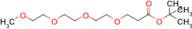 2,5,8,11-Tetraoxatetradecan-14-oic acid, 1,1-dimethylethyl ester