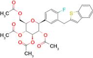 D-Glucitol, 1,5-anhydro-1-C-[3-(benzo[b]thien-2-ylmethyl)-4-fluorophenyl]-, 2,3,4,6-tetraacetate, …