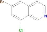 6-bromo-8-chloroisoquinoline