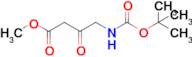 Methyl 4-{[(tert-butoxy)carbonyl]amino}-3-oxobutanoate