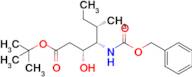 (3R,4S,5S)-tert-butyl4-(((benzyloxy)carbonyl)amino)-3-hydroxy-5-methylheptanoate