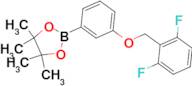 1,3,2-Dioxaborolane, 2-[3-[(2,6-difluorophenyl)methoxy]phenyl]-4,4,5,5-tetramethyl-