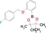 1,3,2-Dioxaborolane, 2-[2-[(4-fluorophenyl)methoxy]phenyl]-4,4,5,5-tetramethyl-