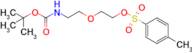 2-(2-((tert-butoxycarbonyl)amino)ethoxy)ethyl4-methylbenzenesulfonate