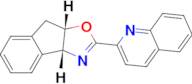 (3aR,8aS)-2-(Quinolin-2-yl)-3a,8a-dihydro-8H-indeno[1,2-d]oxazole