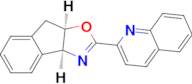 (3aS,8aR)-2-(Quinolin-2-yl)-3a,8a-dihydro-8H-indeno[1,2-d]oxazole