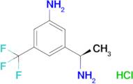 (R)-3-(1-aminoethyl)-5-(trifluoromethyl)aniline hydrochloride