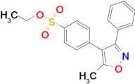 Ethyl4-(5-methyl-3-phenylisoxazol-4-yl)benzenesulfonate