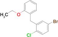 4-Bromo-1-chloro-2-(2-ethoxybenzyl)benzene