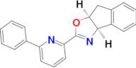 (3aR,8aS)-2-(6-Phenylpyridin-2-yl)-3a,8a-dihydro-8H-indeno[1,2-d]oxazole