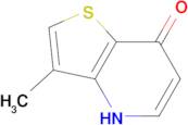 3-methyl-4H,7H-thieno[3,2-b]pyridin-7-one