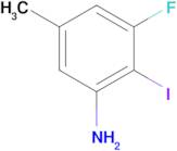 3-Fluoro-2-iodo-5-methylaniline