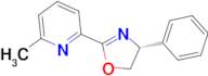 (R)-2-(6-Methylpyridin-2-yl)-4-phenyl-4,5-dihydrooxazole