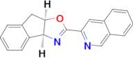 (3aS,8aR)-2-(Isoquinolin-3-yl)-3a,8a-dihydro-8H-indeno[1,2-d]oxazole