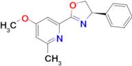 (R)-2-(4-Methoxy-6-methylpyridin-2-yl)-4-phenyl-4,5-dihydrooxazole