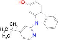 9-(4-(tert-Butyl)pyridin-2-yl)-9H-carbazol-2-ol