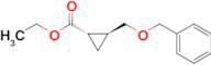 Ethyl (1S,2S)-2-((benzyloxy)methyl)cyclopropane-1-carboxylate