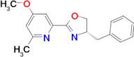 (S)-4-Benzyl-2-(4-methoxy-6-methylpyridin-2-yl)-4,5-dihydrooxazole